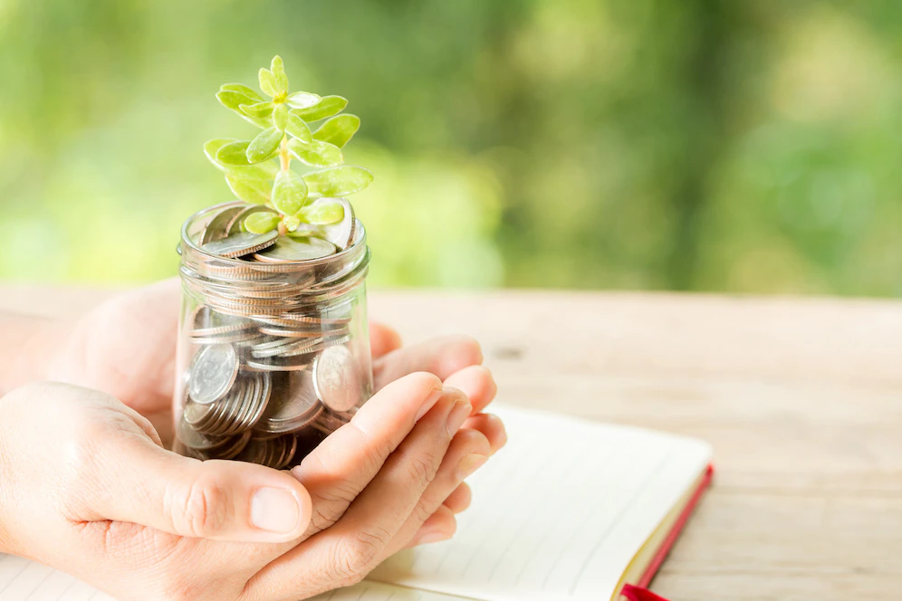 woman-hand-holding-plant-growing-from-coins-bottle_1150-17715